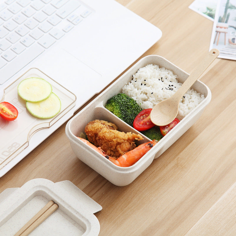 Wheat Straw Bento Box (850ml) & Soup Pot (600ml)