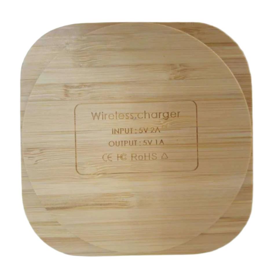 Bamboo Wireless Charger – 5W Qi Certified