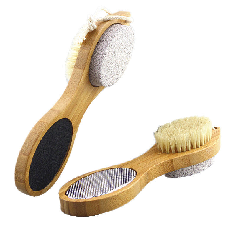 Shower Brush – 4-in-1 Foot Pumice Stone & Body Scrubber