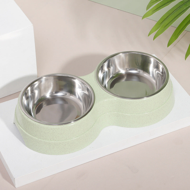 Wheat Straw Small Pet Bowl – Eco-Friendly, Durable, and Cute