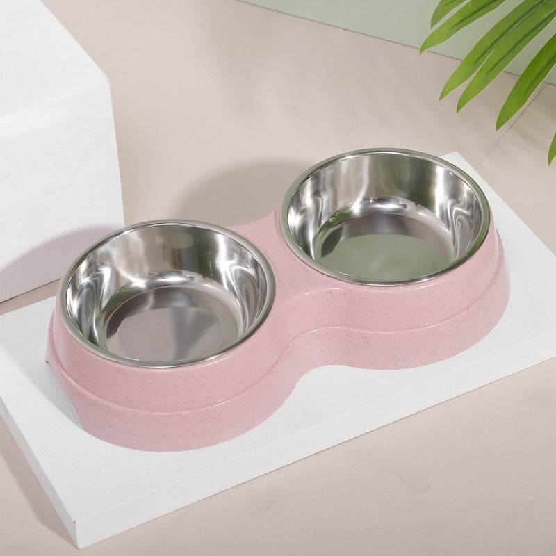 Wheat Straw Small Pet Bowl – Eco-Friendly, Durable, and Cute