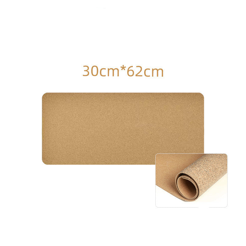 Large Cork Mouse Pad - Anti-Slip & Waterproof Desk Mat