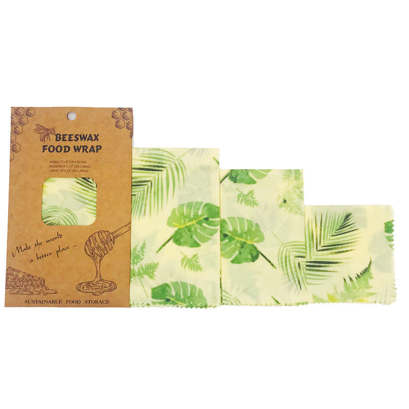 Beeswax Food Wraps – 3-Pack, 4-Pack & DIY Roll