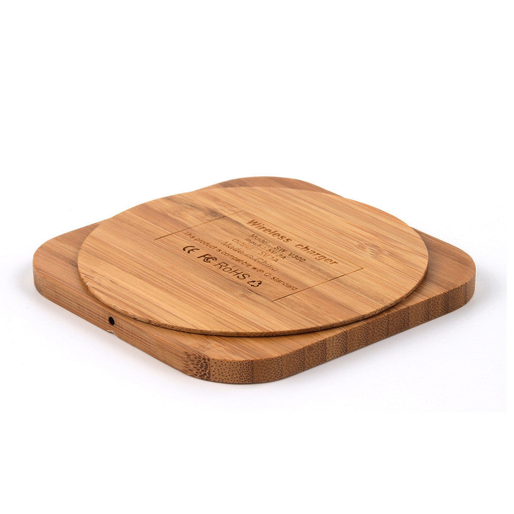 Bamboo Wireless Charger – 5W Qi Certified