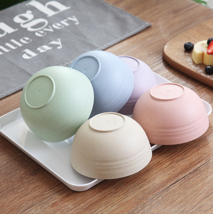 Wheat Straw Bowls Set