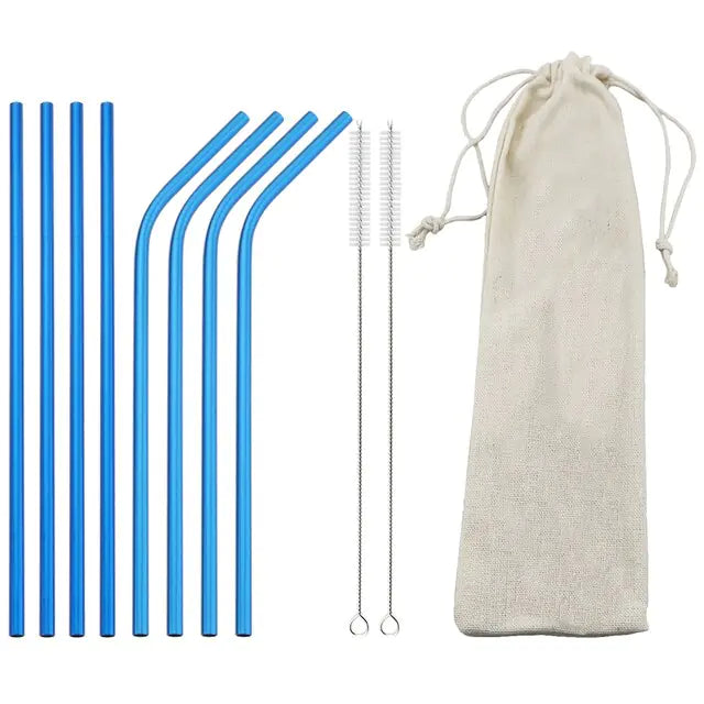 Reusable Stainless Steel Straw Sets