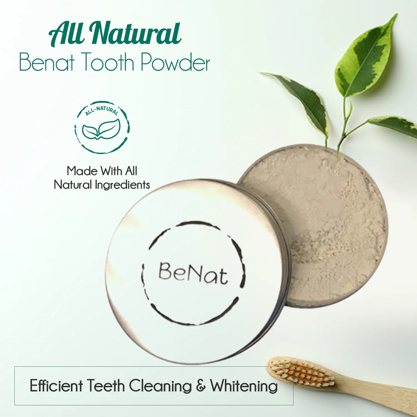 Whitening All-Natural Tooth Powder (USA Only)