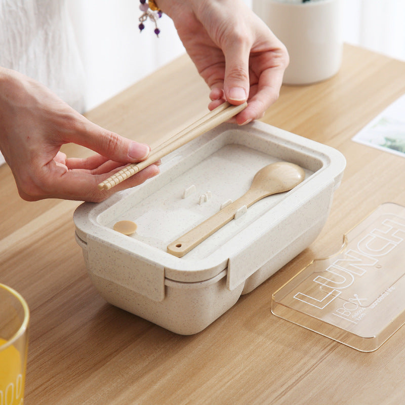 Wheat Straw Bento Box (850ml) & Soup Pot (600ml)