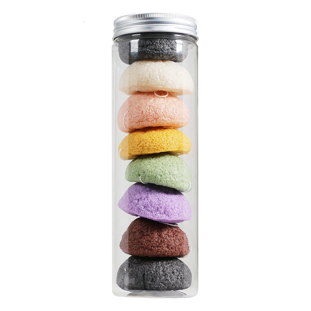 Konjac Sponge Set – Natural Face Cleansing Puffs