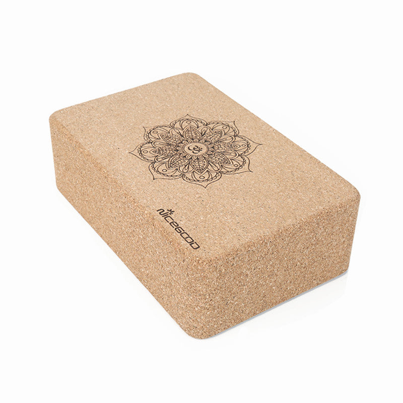 Cork Yoga Brick - High-Density, Durable, Skid-Proof
