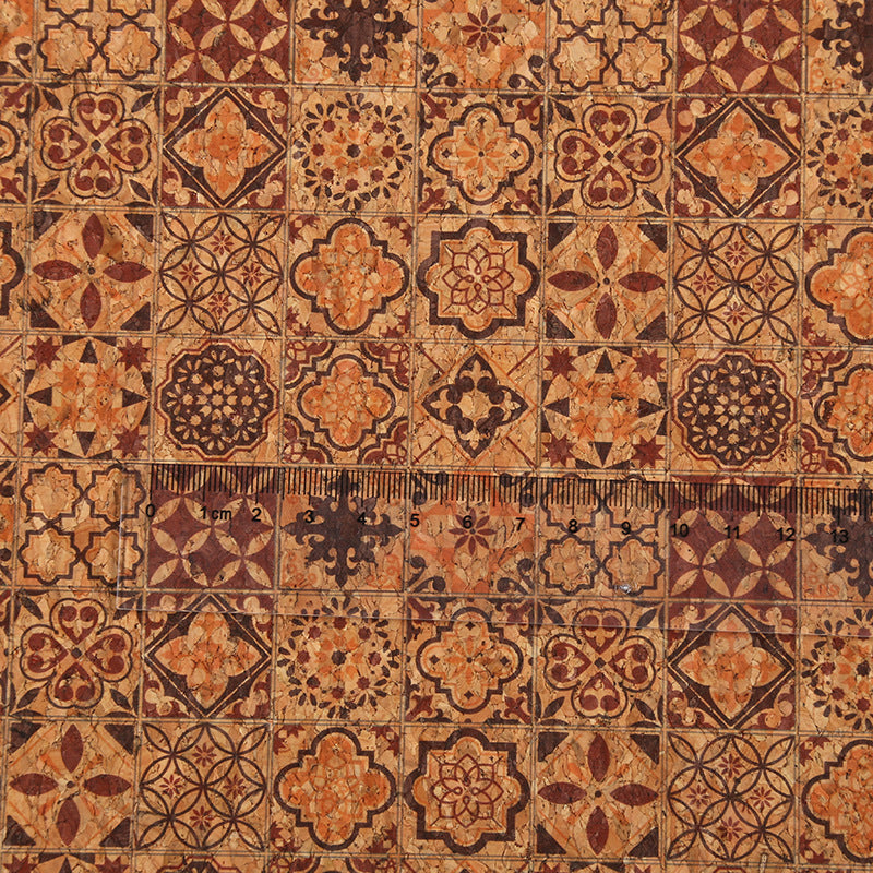 Natural Cork Faux Leather Fabric - For Sewing, Crafts, and DIY Projects