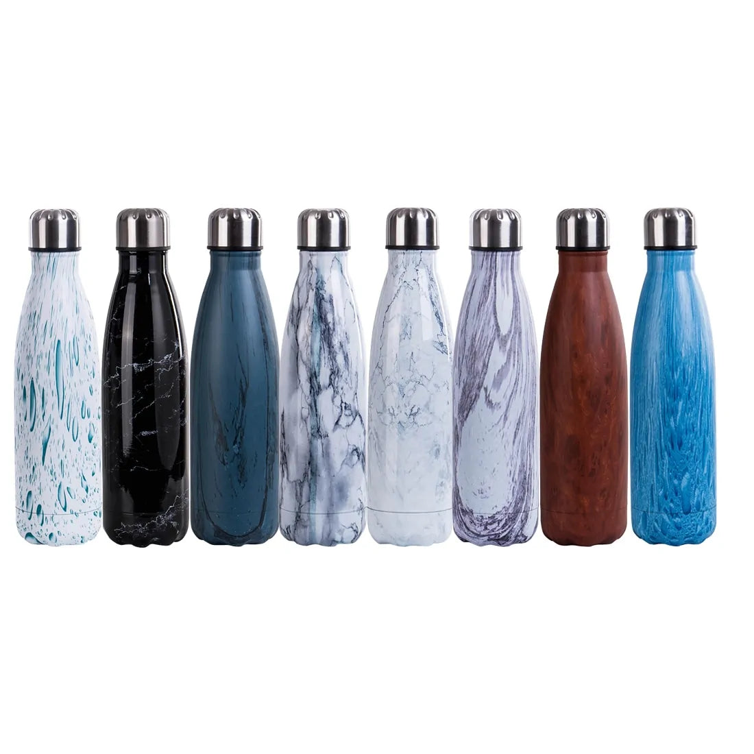 Stainless Steel Insulated Bottle - Keeps Drinks Hot or Cold