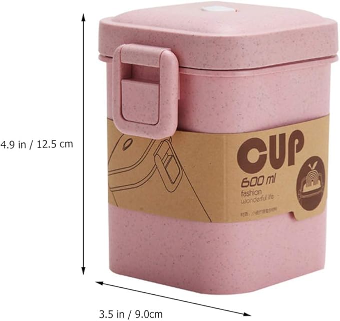 Wheat Straw Bento Box (850ml) & Soup Pot (600ml)