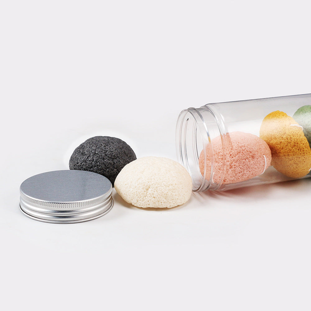Konjac Sponge Set – Natural Face Cleansing Puffs
