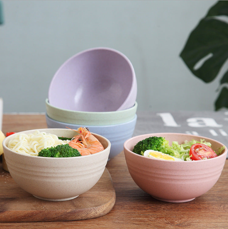Wheat Straw Bowls Set
