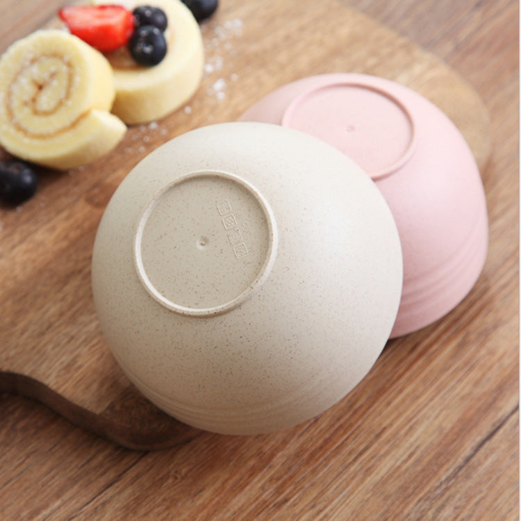 Wheat Straw Bowls Set