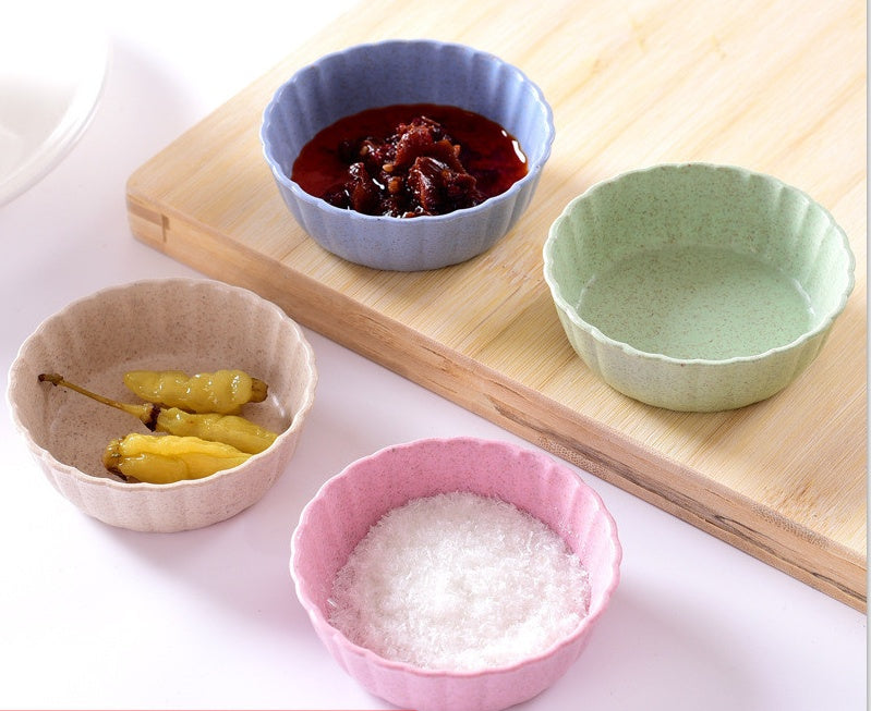 Wheat Straw Small Bowl Set - Eco-Friendly Dishes
