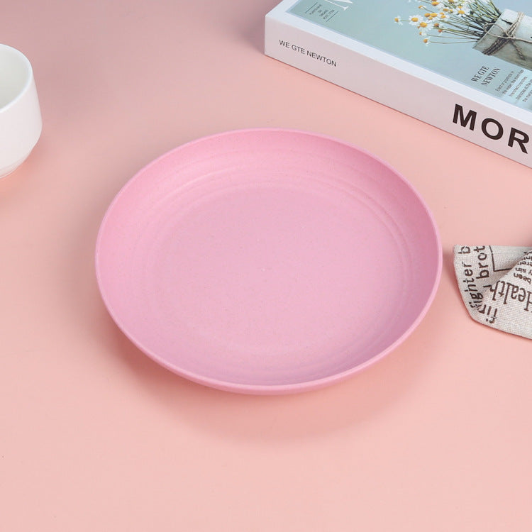 Wheat Straw Dinner Plates - Eco-Friendly & Biodegradable