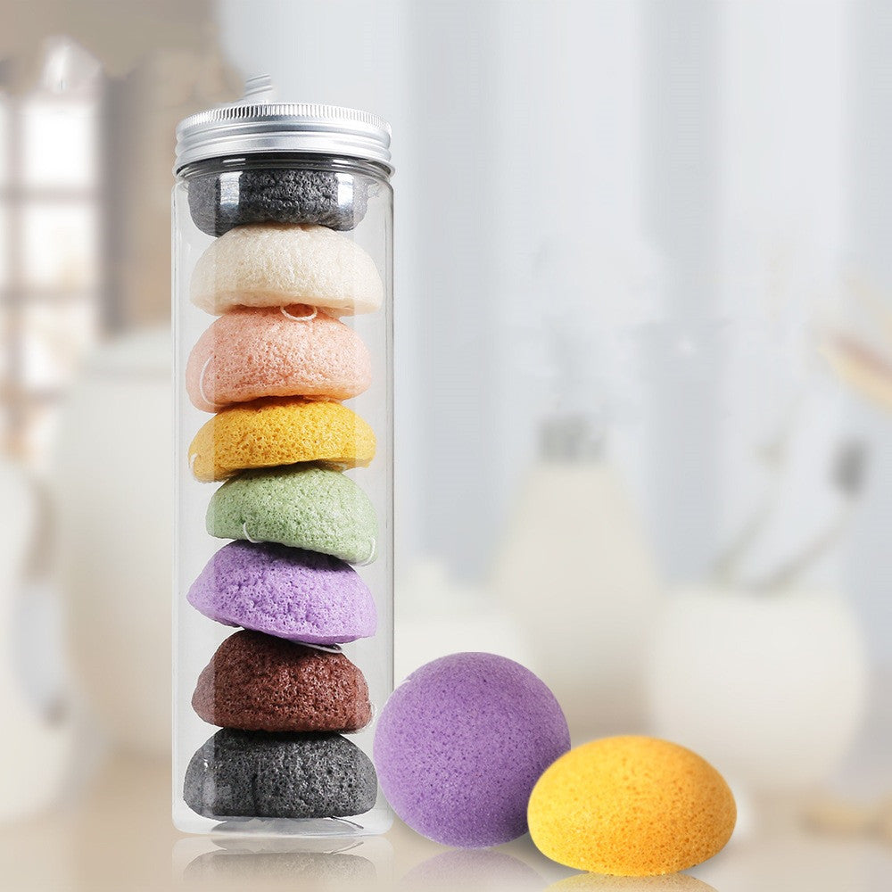 Konjac Sponge Set – Natural Face Cleansing Puffs