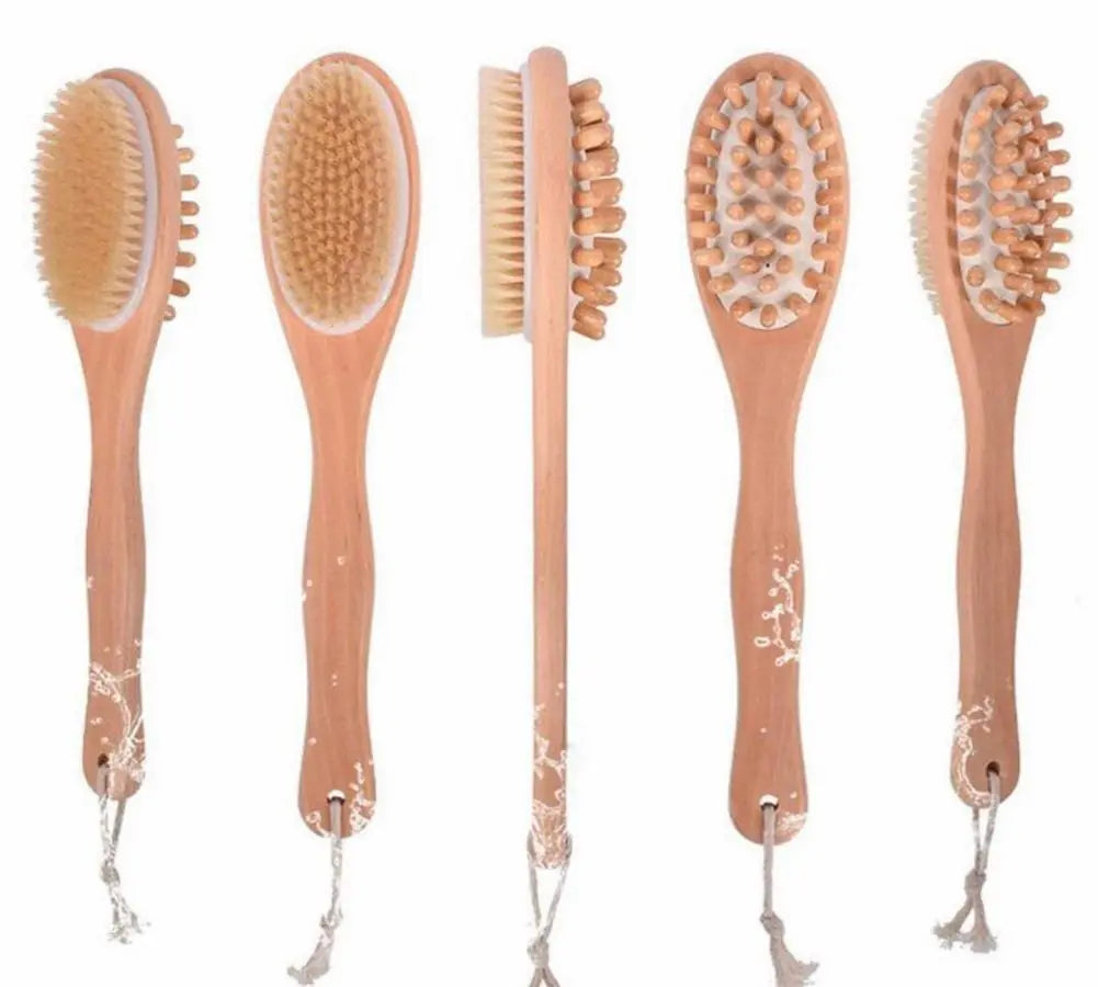 BeNat Bath & Body Massage Brush views