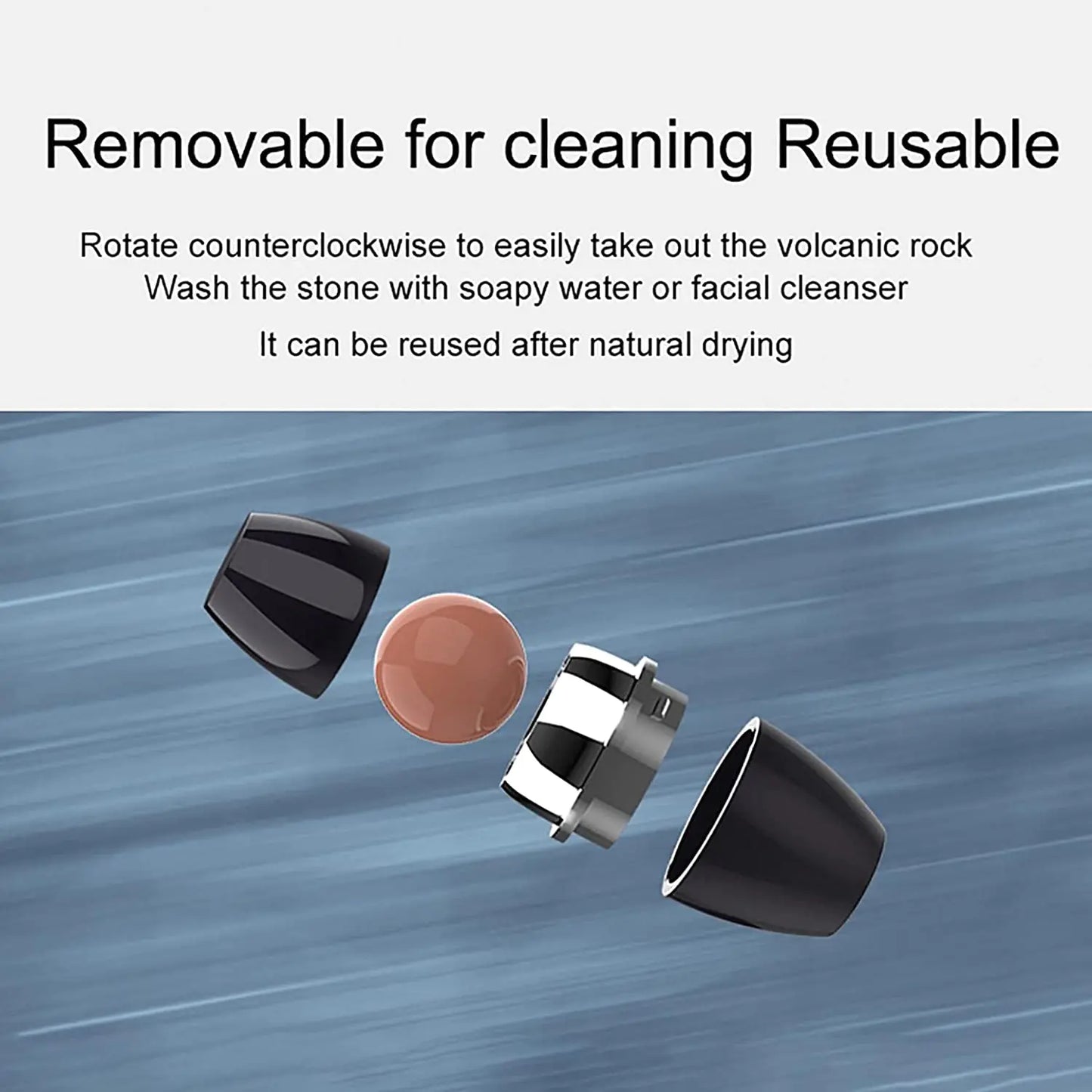 BeNat Volcanic Roller Cleaning