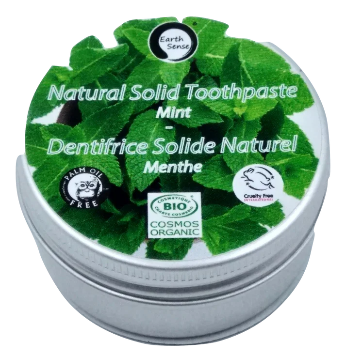 Natural Organic Solid Mint Toothpaste