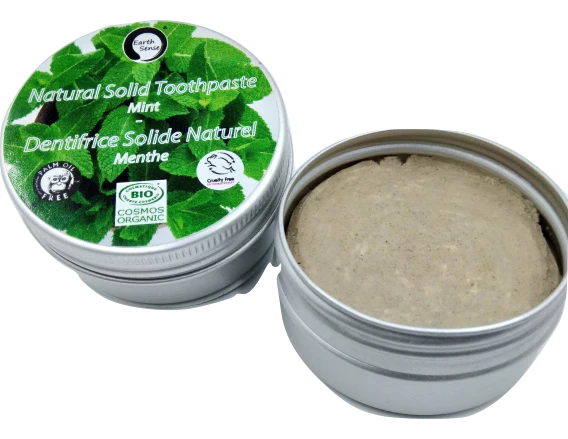 Natural Organic Solid Mint Toothpaste