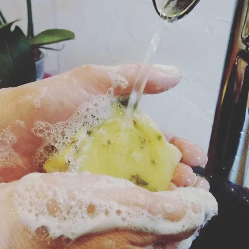 Organic Solid Soap - Sandalwood & Comfrey