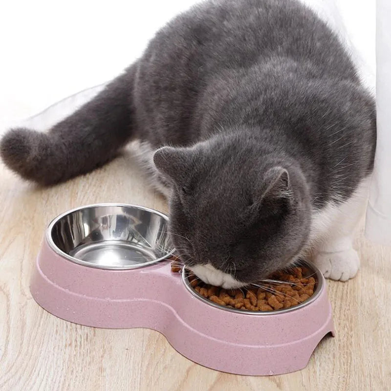 Wheat Straw Small Pet Bowl – Eco-Friendly, Durable, and Cute