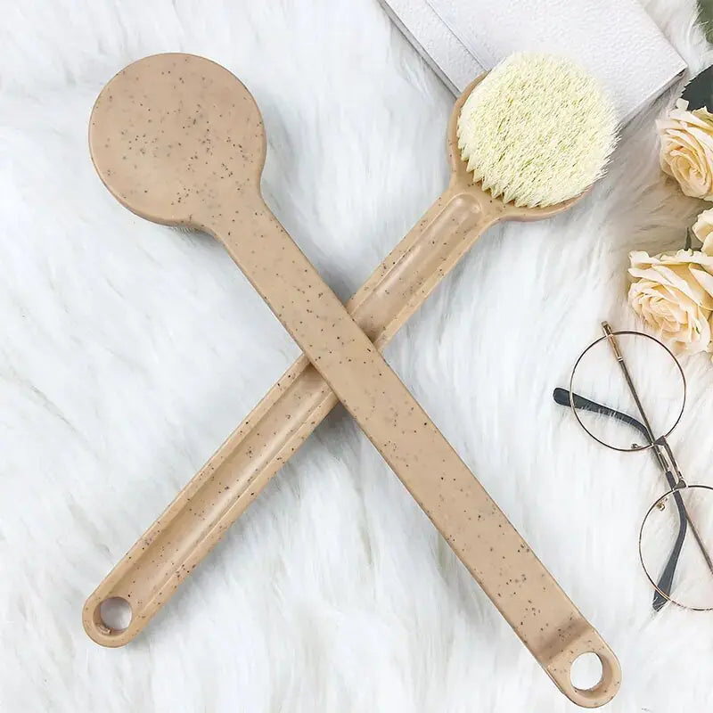 Japanese-Style Wheat Straw Bath Brush