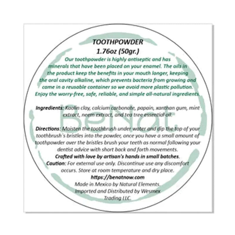 Whitening All-Natural Tooth Powder (USA Only)