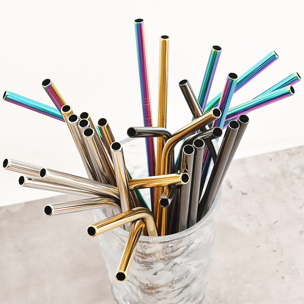 Reusable Stainless Steel Straw Sets