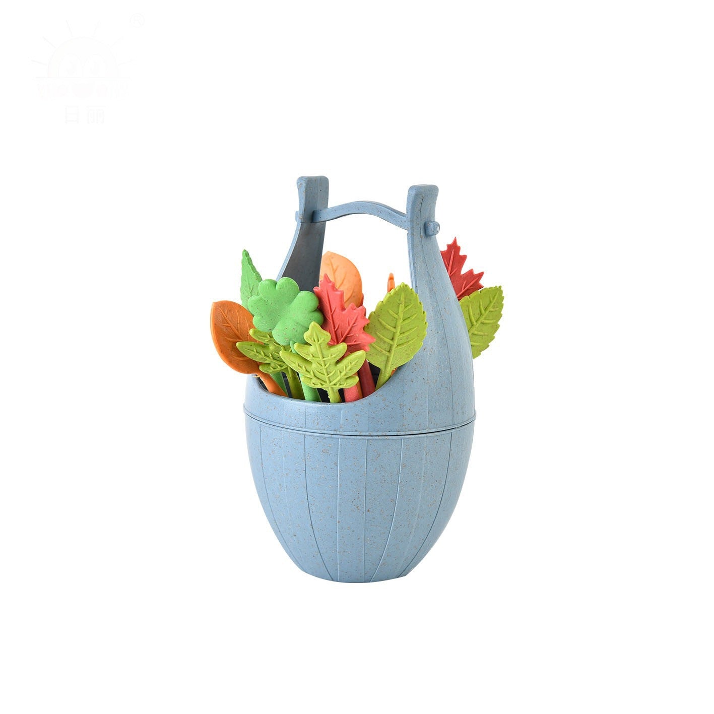 Wheat Straw Fruit and Dessert Fork Set - 16-Piece