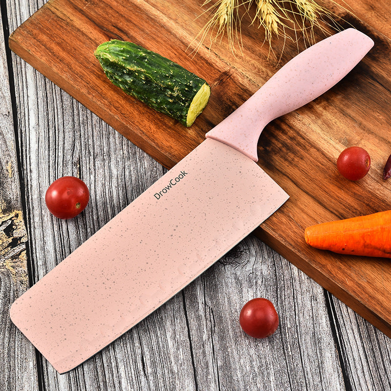 Wheat Straw & Stainless Steel Kitchen Utensil Set