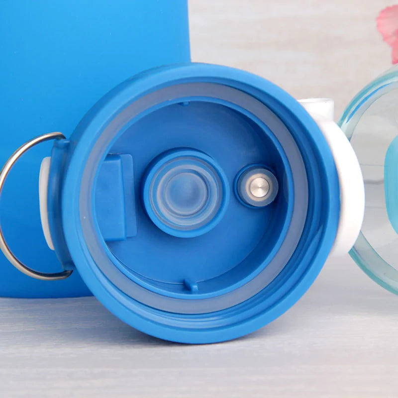Silicone Water Bottle with Collapsible Design