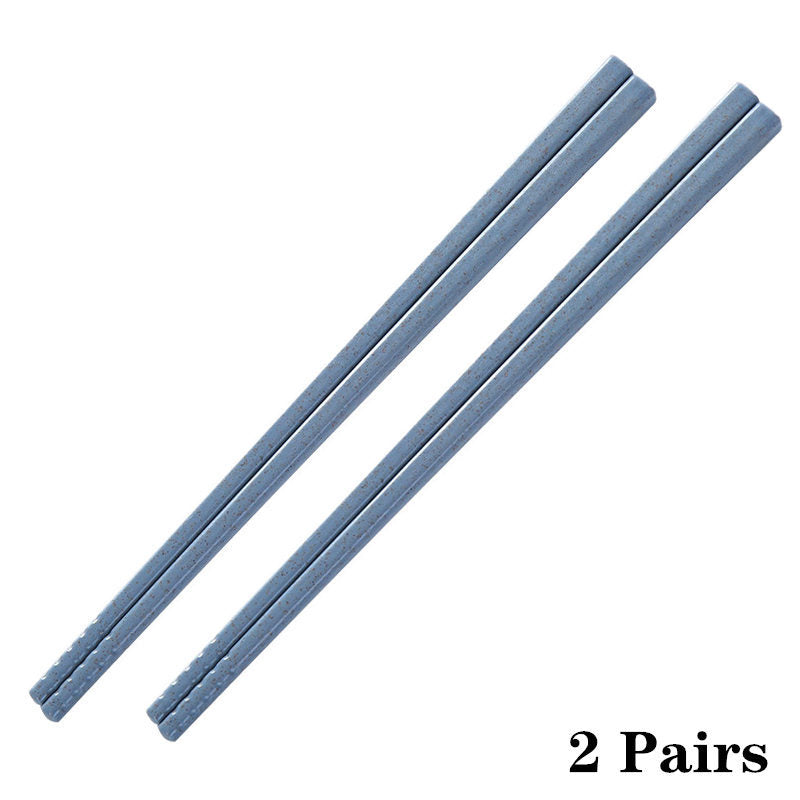 Reusable Wheat Straw Chopsticks – Sets of 1/2/5