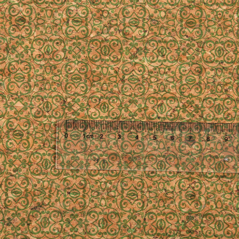 Natural Cork Faux Leather Fabric - For Sewing, Crafts, and DIY Projects