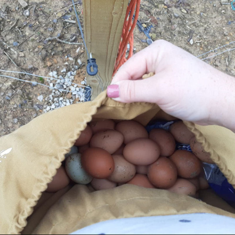 Multi-Purpose Gardening Utility and Foraging Apron Bag