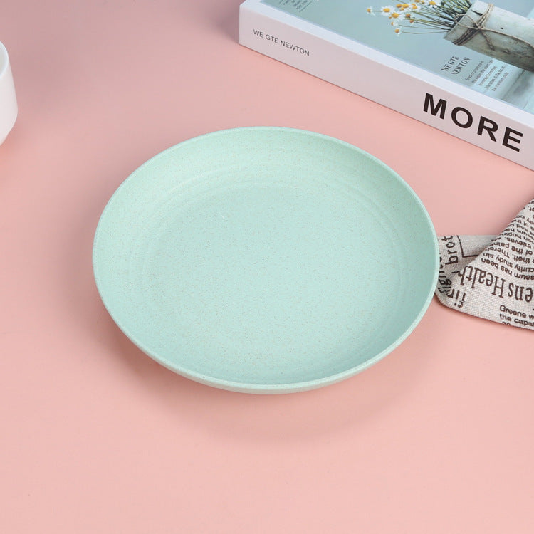 Wheat Straw Dinner Plates - Eco-Friendly & Biodegradable