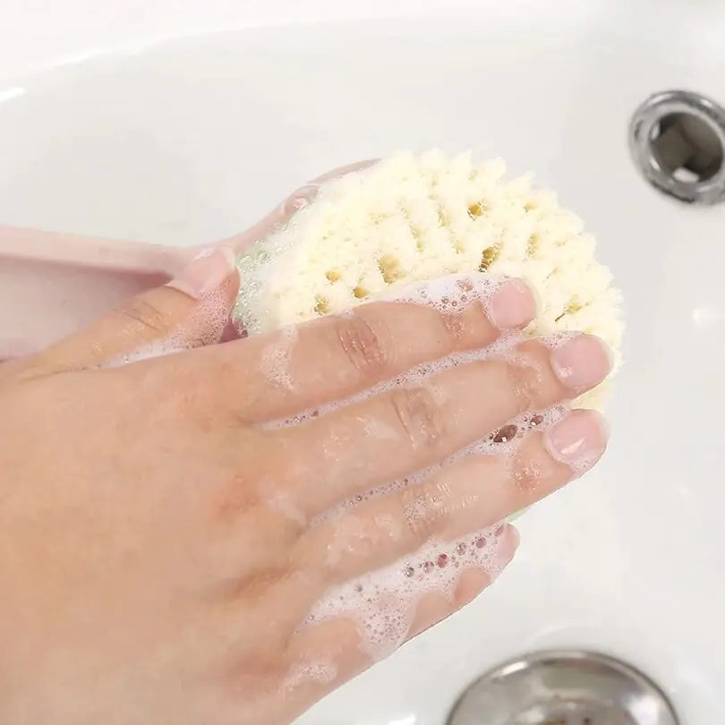 Japanese-Style Wheat Straw Bath Brush