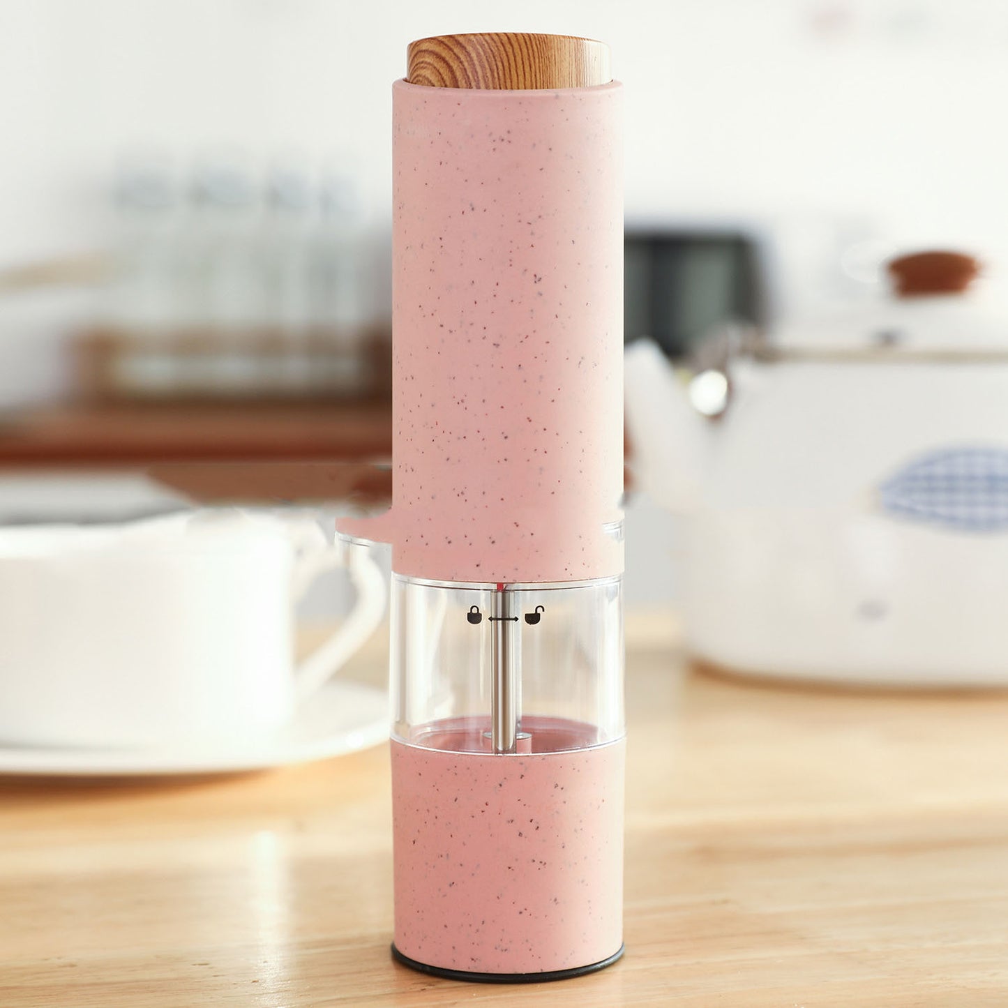 Wheat Straw Electric Salt and Pepper Grinders