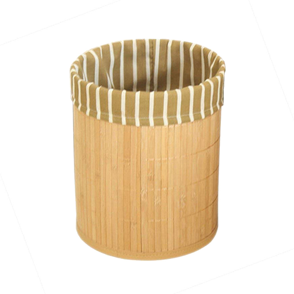 Natural Bamboo Trash Can