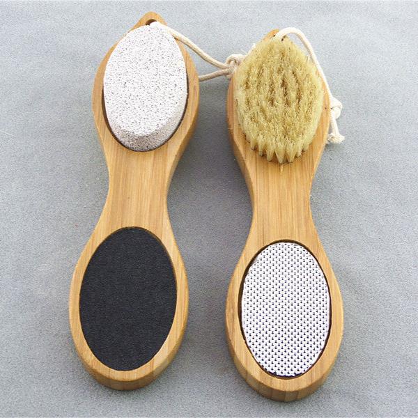 Shower Brush – 4-in-1  Foot Pumice Stone & Body Scrubber