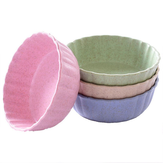 Wheat Straw Small Bowl Set - Eco-Friendly Dishes