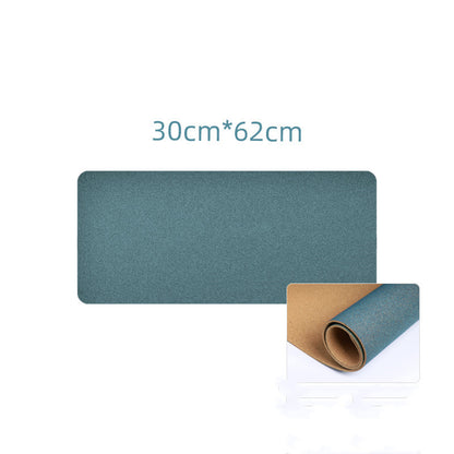 Large Cork Mouse Pad - Anti-Slip & Waterproof Desk Mat