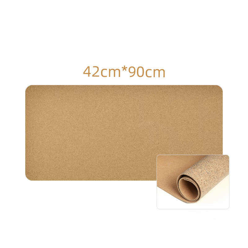 Large Cork Mouse Pad - Anti-Slip & Waterproof Desk Mat