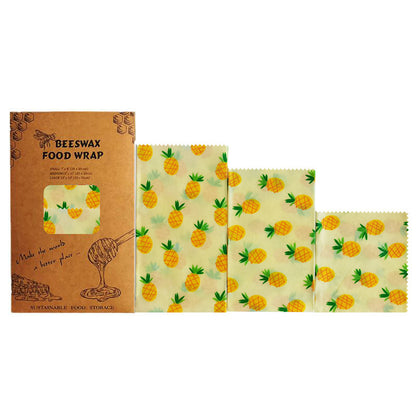 Beeswax Food Wraps – 3-Pack, 4-Pack & DIY Roll