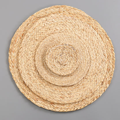 Water Grass or Corn Husk Handmade Round Placemats