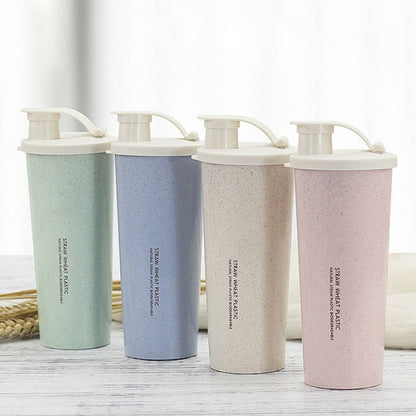 Nordic Wheat Straw Water Bottle Cup - 450ml