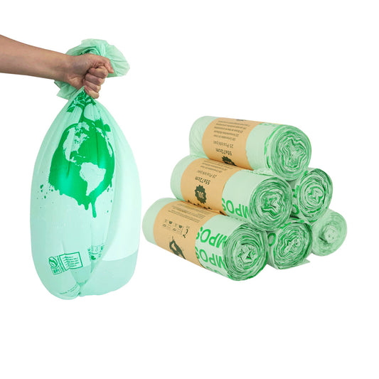 Biodegradable Cornstarch Garbage Bags – Various Sizes